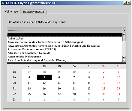 complemento "SOGIS Layer" desarrollado en el Cantón de Solothurn