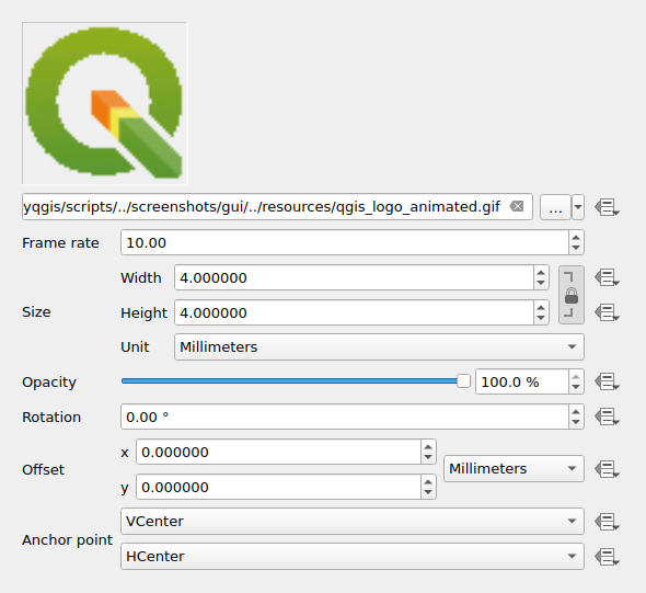 QgsAnimatedMarkerSymbolLayerWidget