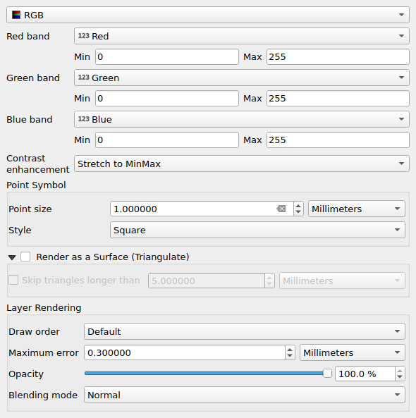 QgsPointCloudRendererPropertiesWidget