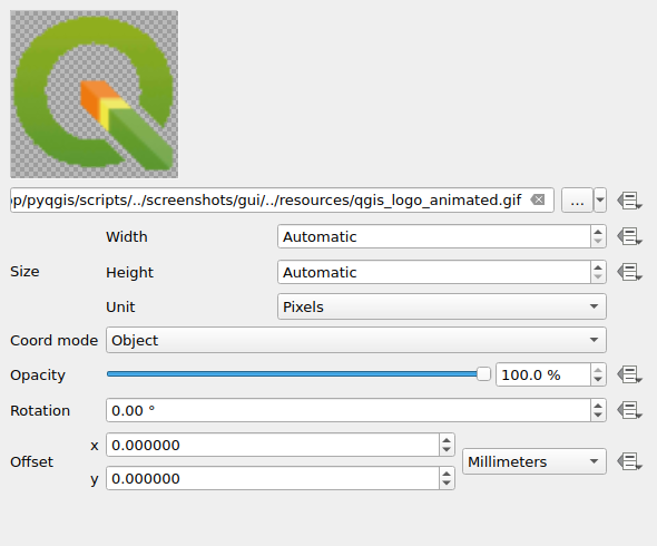 QgsRasterFillSymbolLayerWidget