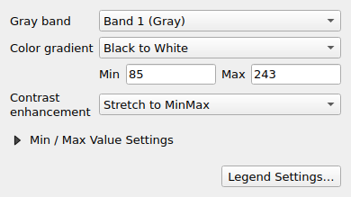 QgsSingleBandGrayRendererWidget