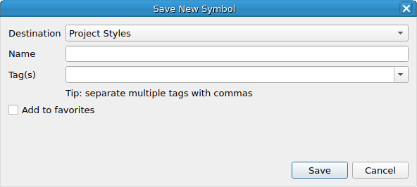 QgsStyleSaveDialog