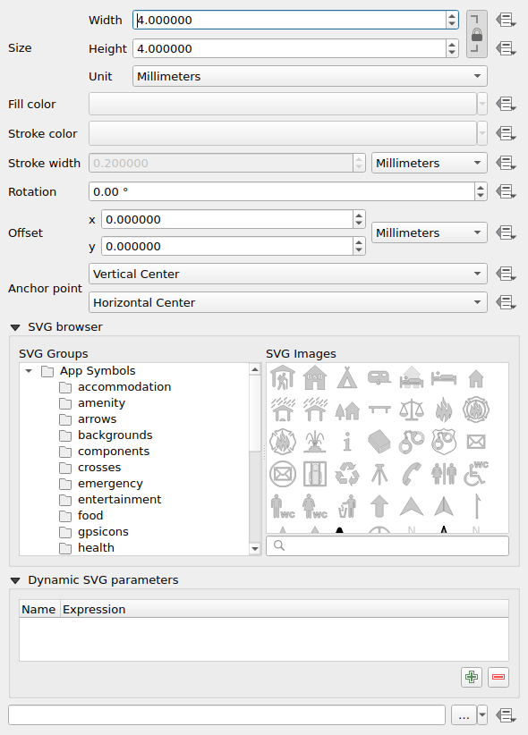 QgsSvgMarkerSymbolLayerWidget