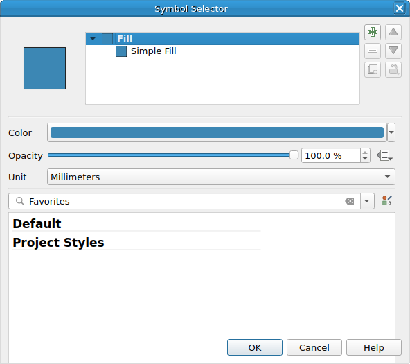 QgsSymbolSelectorDialog