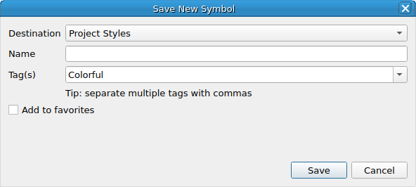 QgsStyleSaveDialog