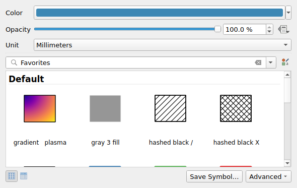 QgsSymbolsListWidget